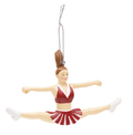 Cheerleading Ornament - Toe Touch Leap