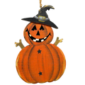 Jack The Pumpkin Stack  Wooden Ornament
