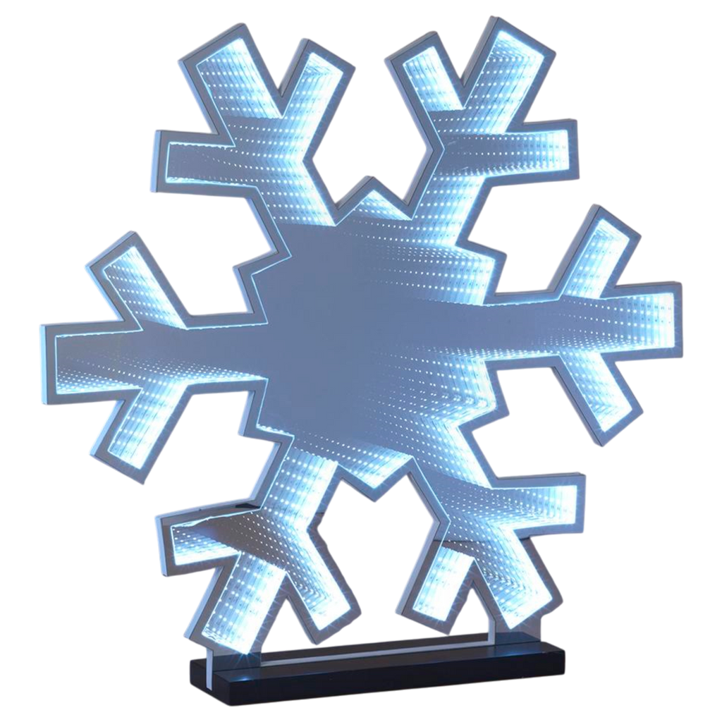 Infinity Lighted Holiday Snowflake – 30 inch -