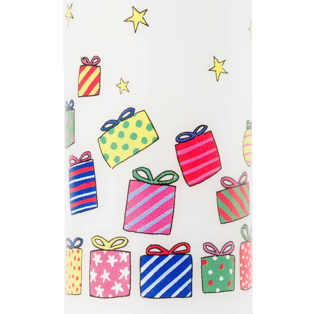 Santa's Sleigh Advent Large Pillar Candle