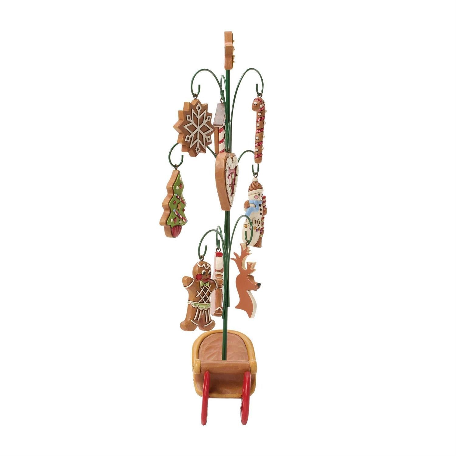 Gingerbread Tree With  Cookie Ornaments