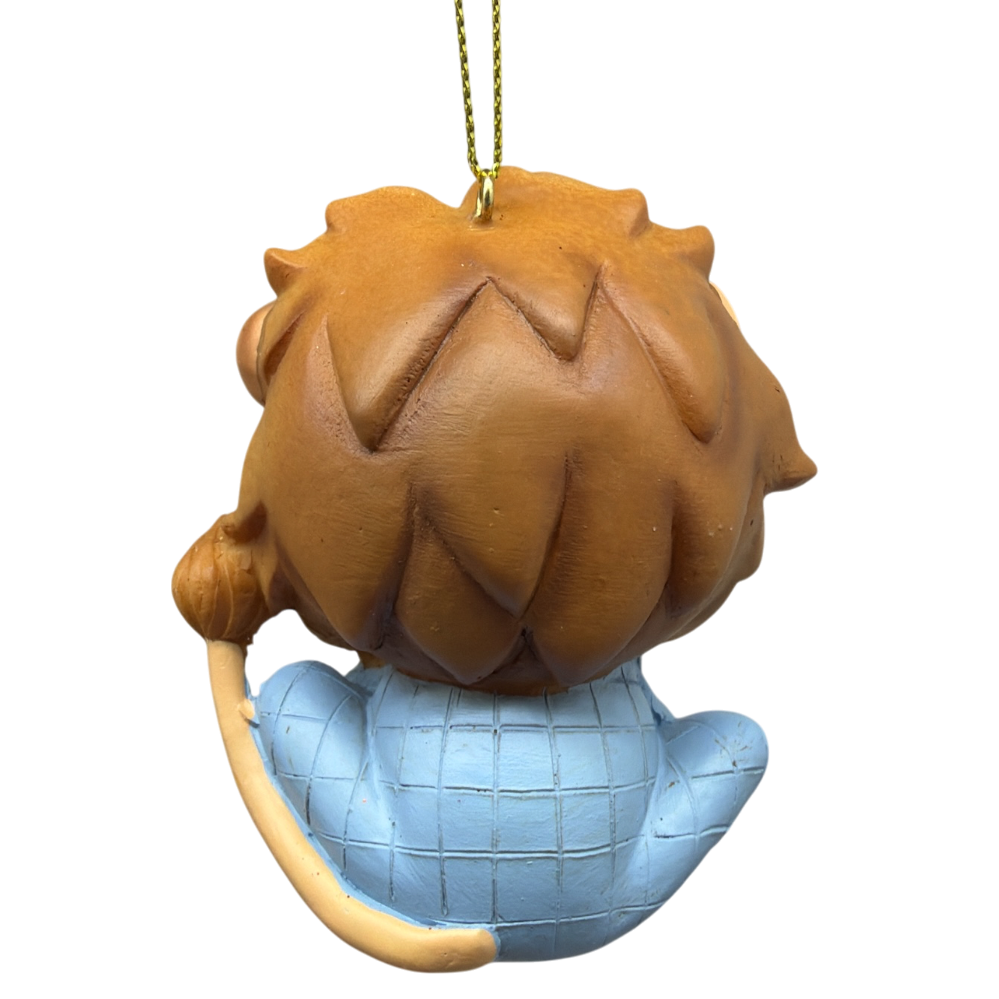 Festive Jungle Lion Pajama Ornament