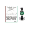 Lucky Little Nutcracker Charm - Green