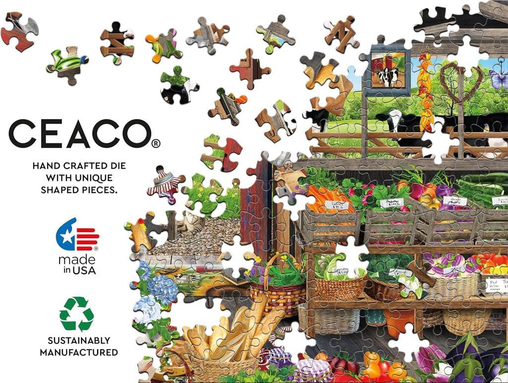Country Market - 500 Piece Jigsaw Puzzle