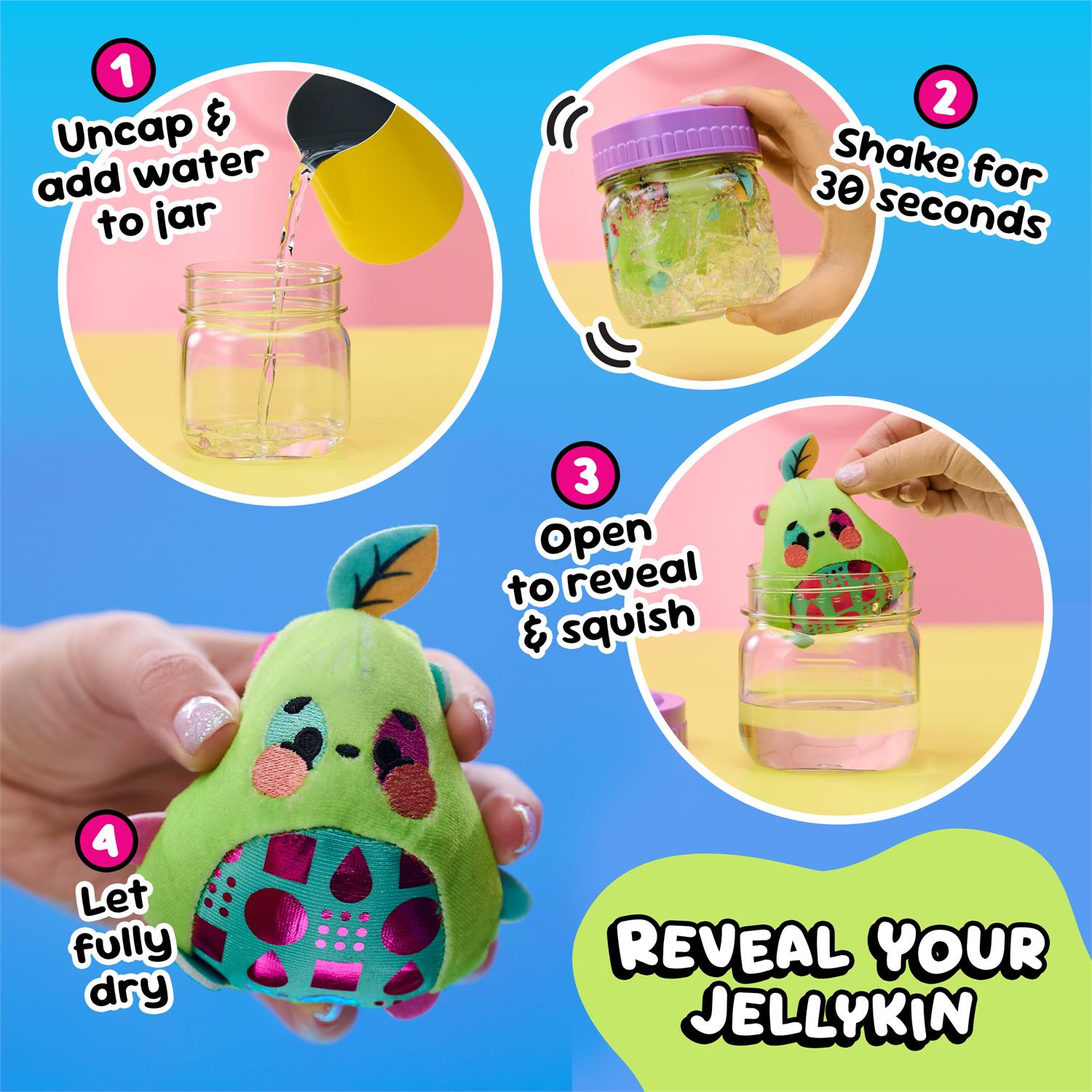 Magic Jellykins Surprise Plush Jar Blind Box