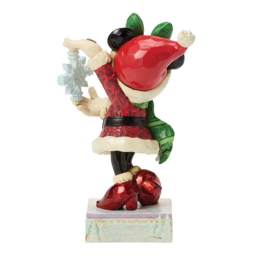 Minnie with Snowflake Figurine – Disney Traditions