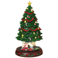 Lighted Musical Tree Village with Moving Train