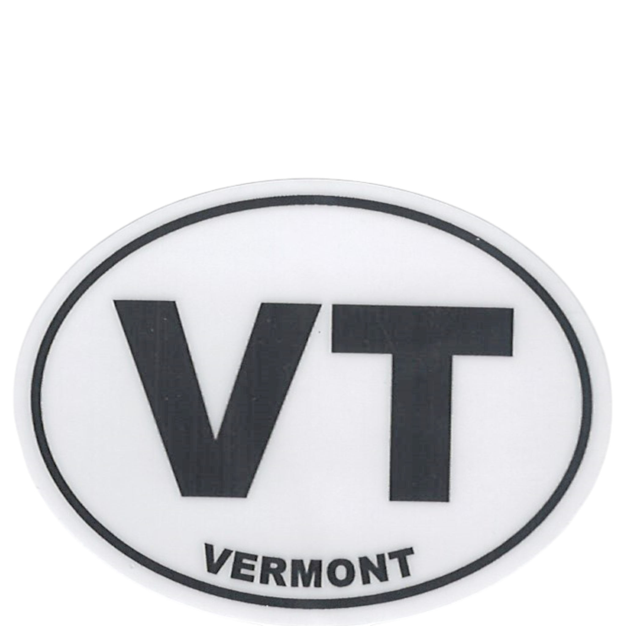 Small Vinyl Sticker - Vermont White Euro