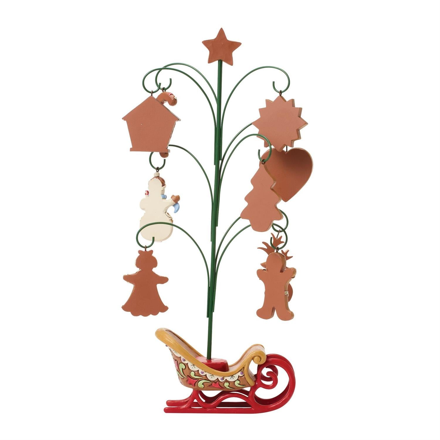 Gingerbread Tree With  Cookie Ornaments