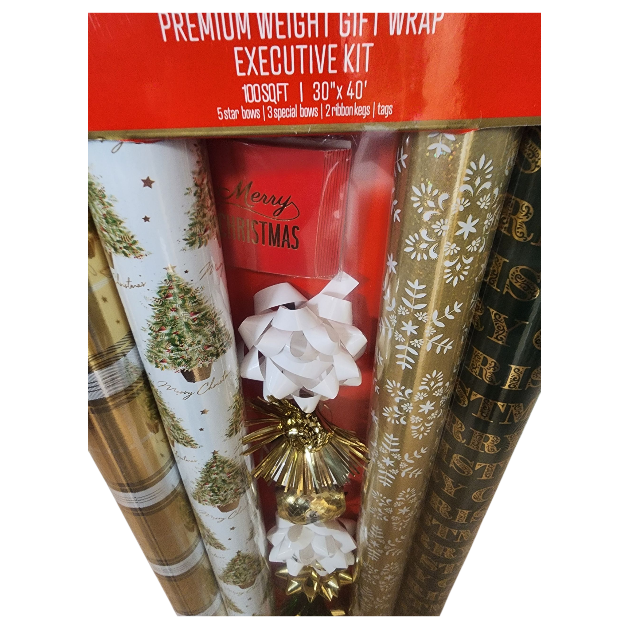 Premium Executive Gift Wrap Kit - Gold