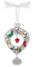 Jingle Bell Ornament - It's The Most Wonderful Time Of The Year