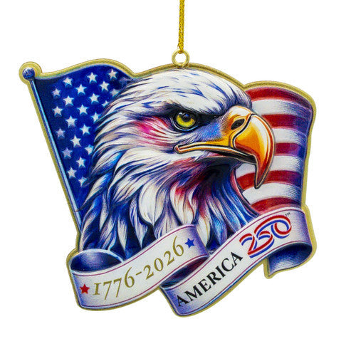 Proud as a Bald Eagle: America's 250th Anniversary Ornament