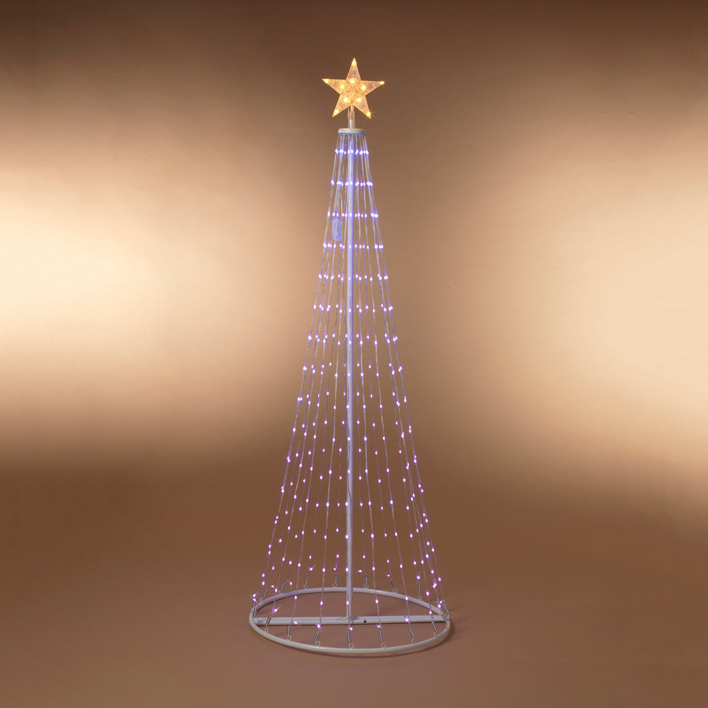6 Foot Color Changing Indoor/Outdoor Pole Tree