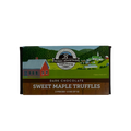Dark Chocolate  Sweet Maple Truffles - 2 Piece