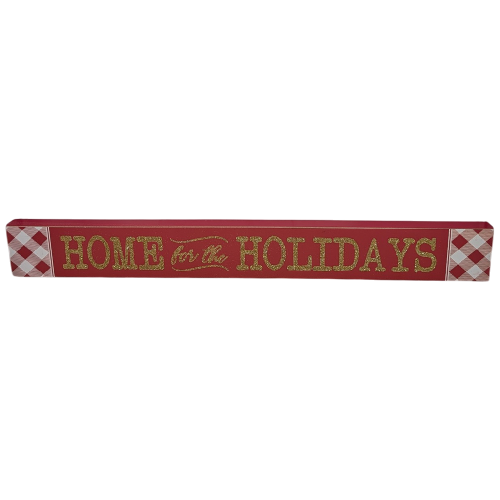 Home for the Holidays - Tabletop Shelf Sitter