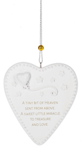 Miracle Baby Ornament - A Tiny Bit Of Heaven Sent From Above