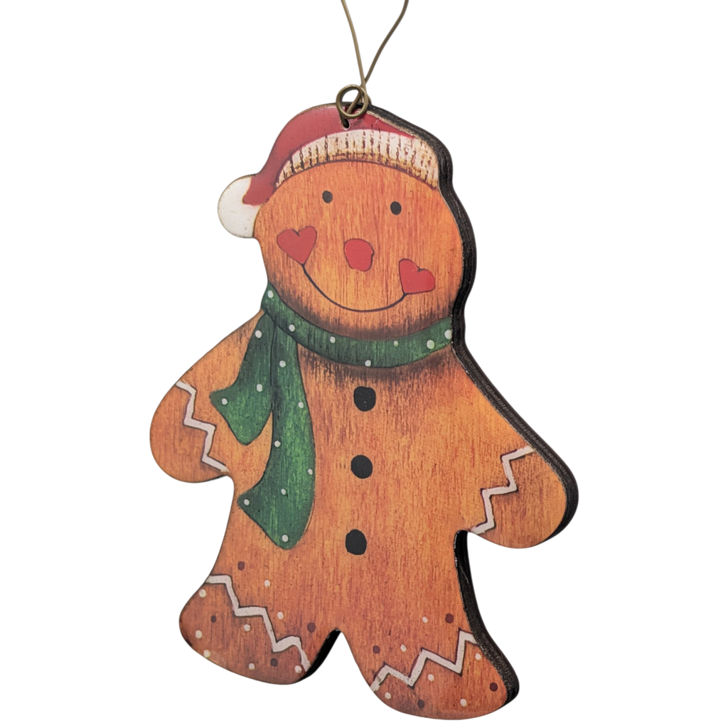 Charming Gingerbread Boy Ornament