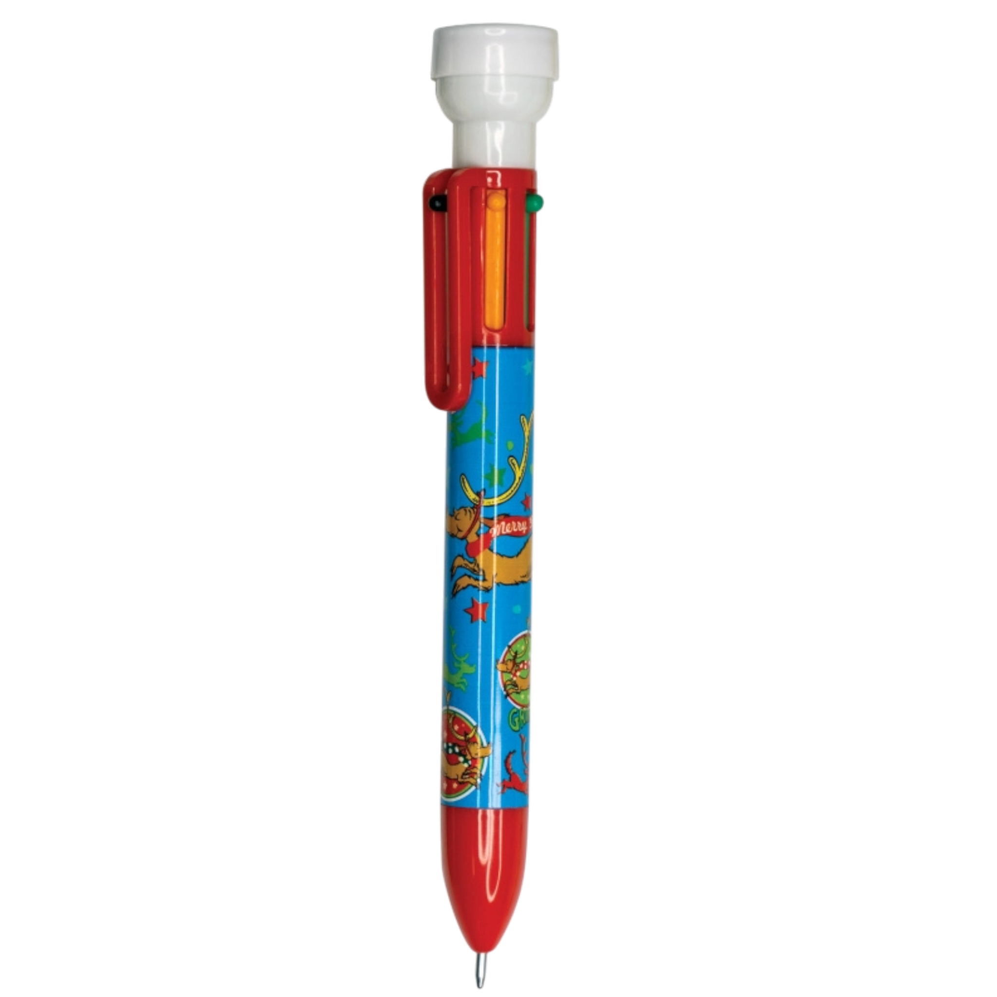 6 Color Pen With Stamper - Max
