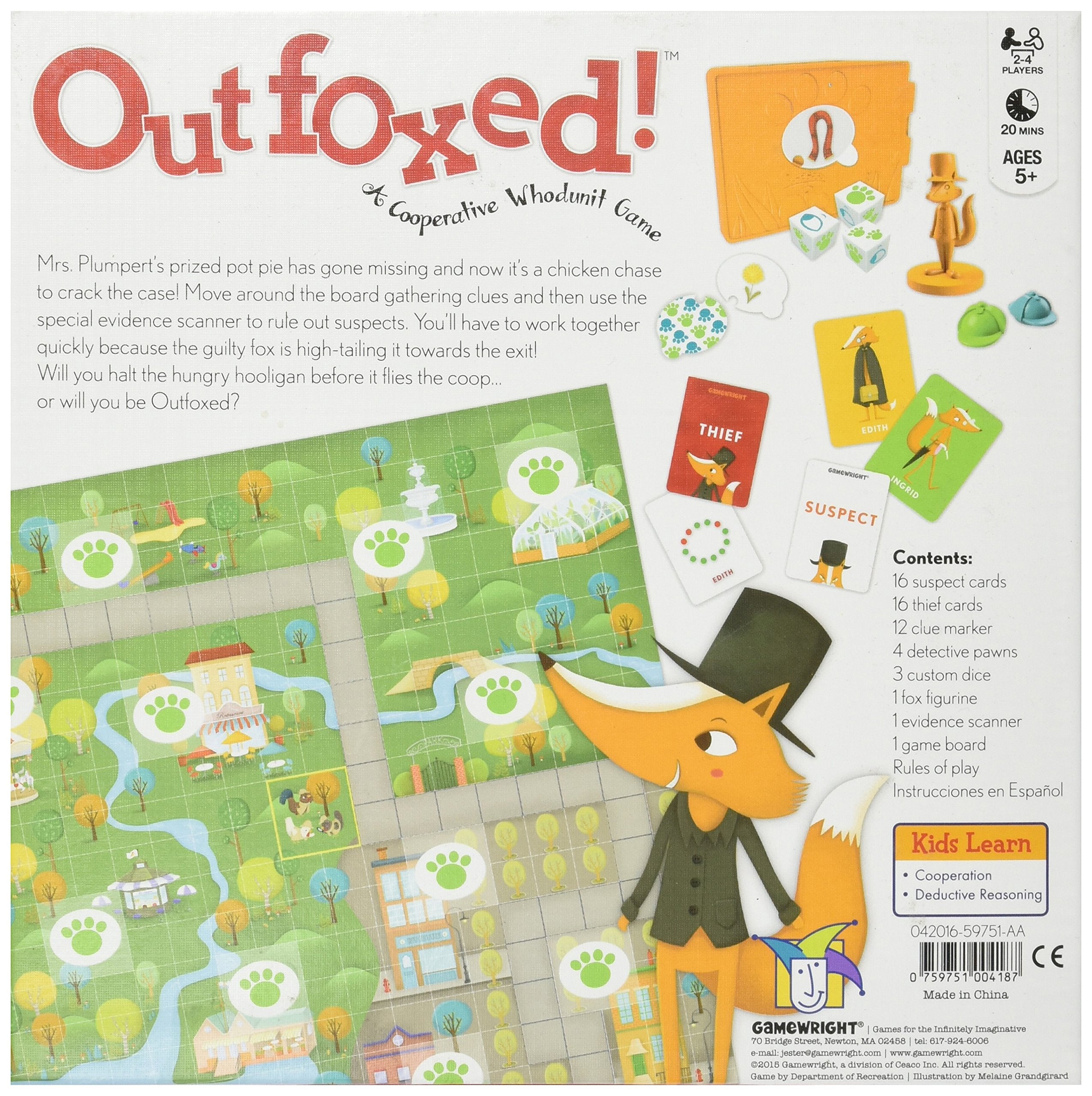 Outfoxed! – A Cooperative Whodunit Game