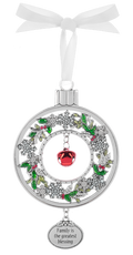 Jingle Bell Ornament - Family Is The Greatest Blessing