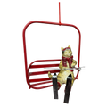 Cat Ski Lift Ornament