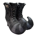 Halloween Witch Boots - Black