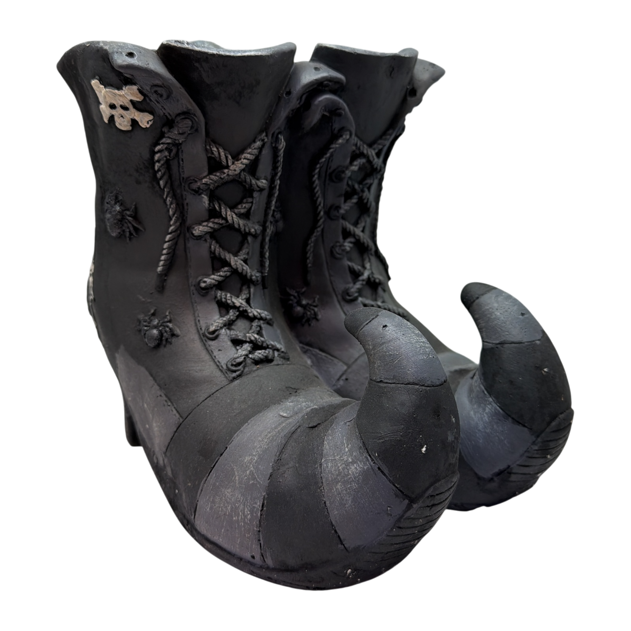 Halloween Witch Boots - Black