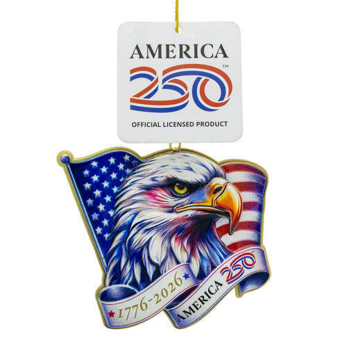 Proud as a Bald Eagle: America's 250th Anniversary Ornament
