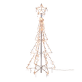 Lighted White Iron Tree - 48 inch