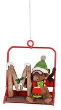 Chairlift Critter Ornament - Letter