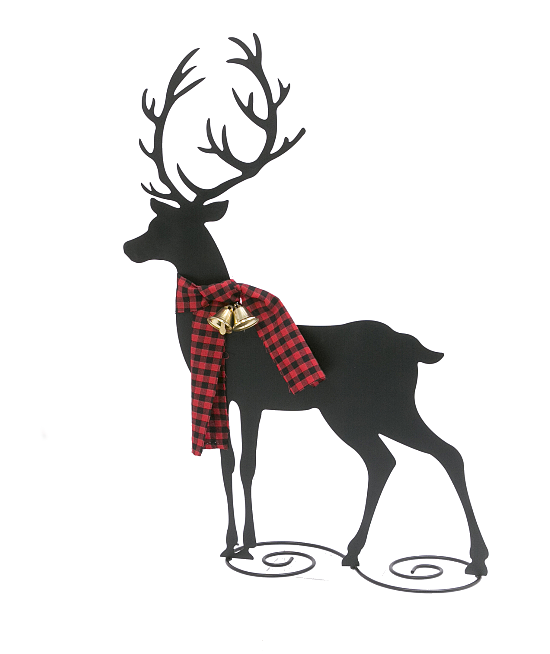 Metal Reindeer Silhouette - Looking Forward