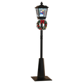 Lighted Musical Snowing Floor Lamp - 70 Inches