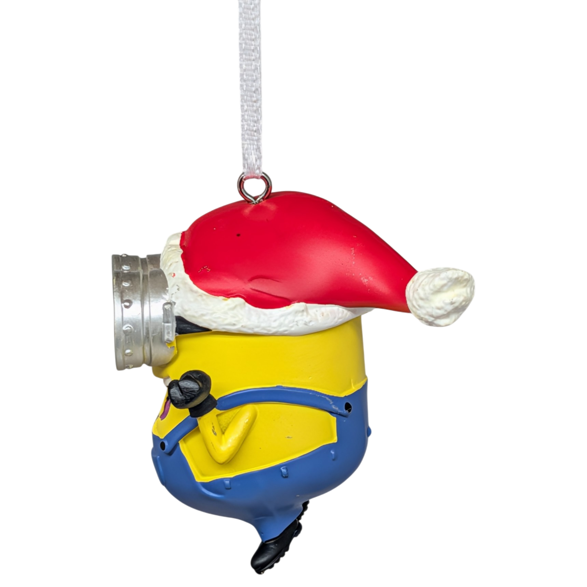 Minions Bob in a Santa Hat Ornament