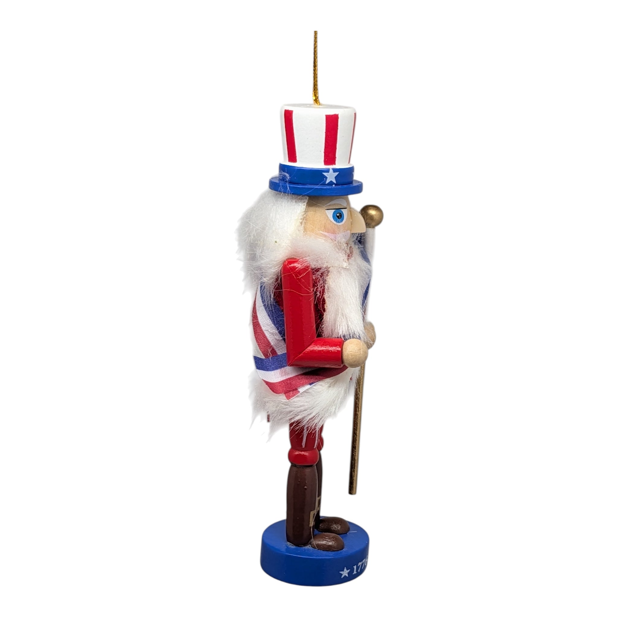 The America 250th Uncle Sam Nutcracker Ornament