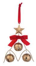 Jingle Bell Ornament - Gold