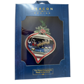 Christmas Scene Bulb Ornament