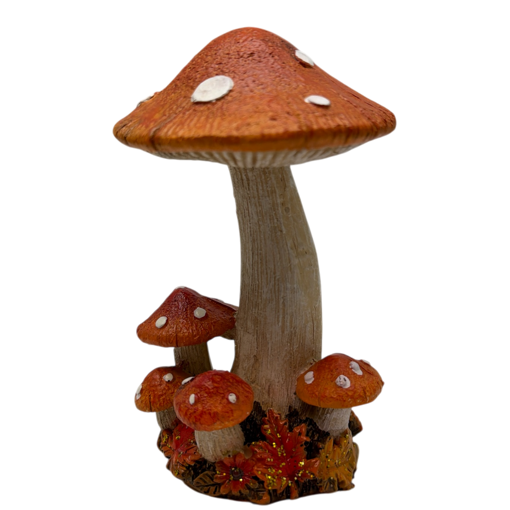 Cheerful Orange Harvest Mushrooms