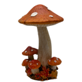 Cheerful Orange Harvest Mushrooms