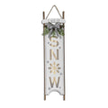 Let it Snow - Lighted Sleigh Wall Decor - 45" Tall