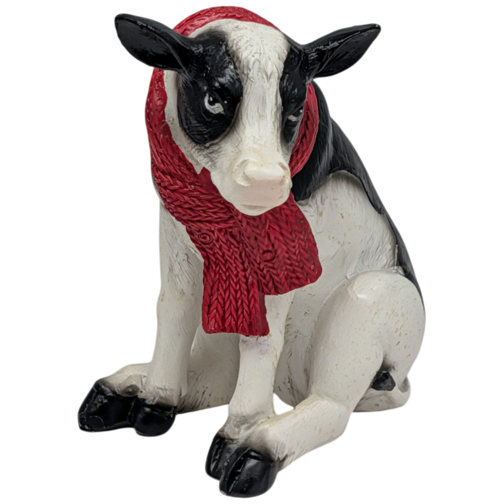 Country Cow Figurine - The Cozy Lounger