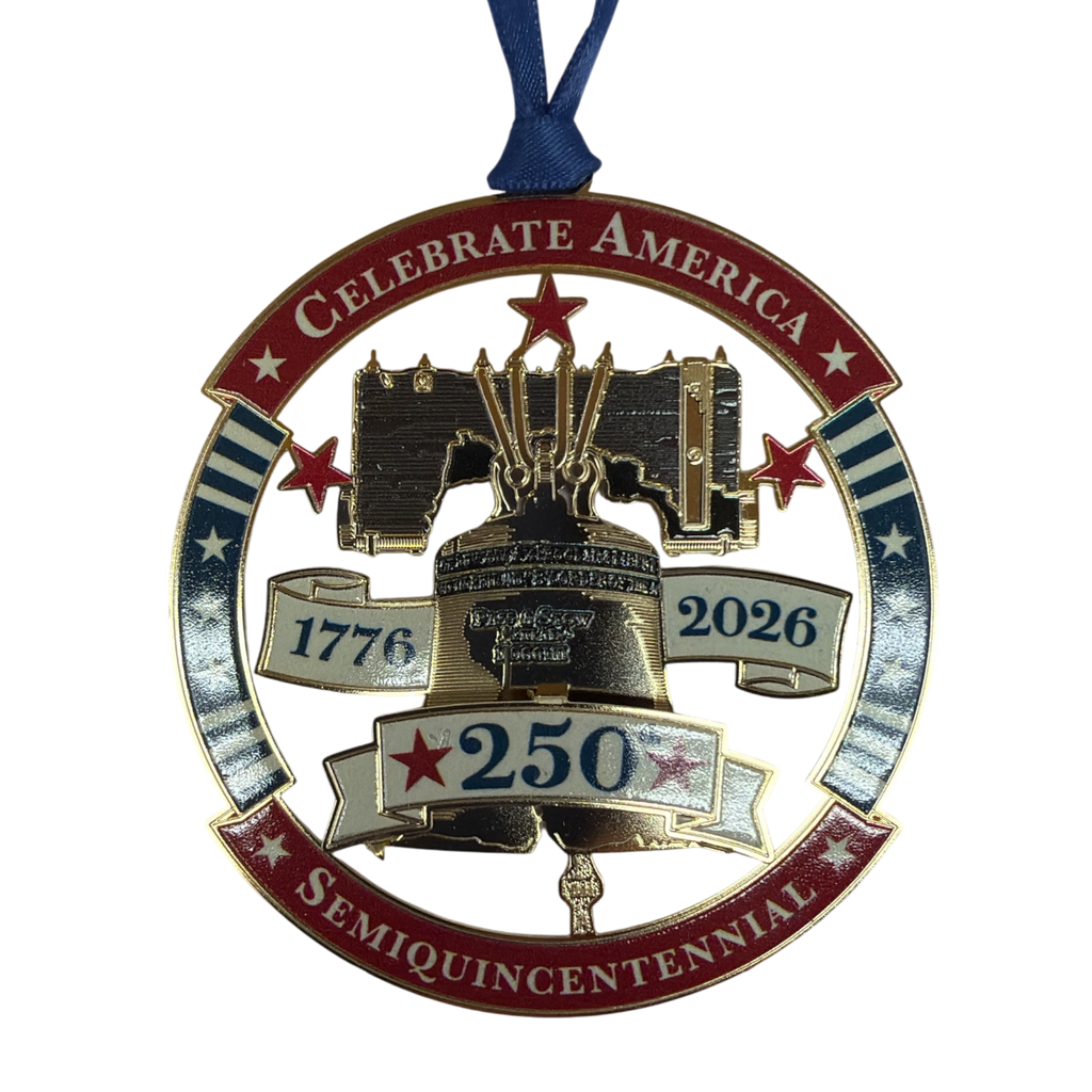250 Years of Liberty Metal Ornament