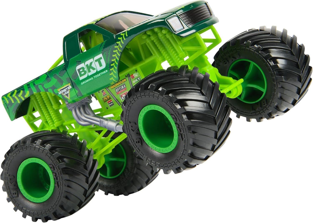 Monster Jam 1:24 Scale Die-Cast Monster Truck – BKT (Green Edition)
