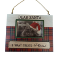 Pet Photo Frame Ornament - Dear Santa