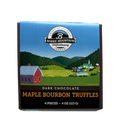 Dark Chocolate Maple Bourbon Truffles