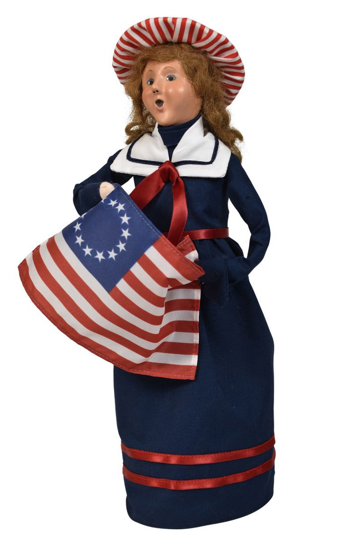Lady Liberty Caroler by Byers' Choice