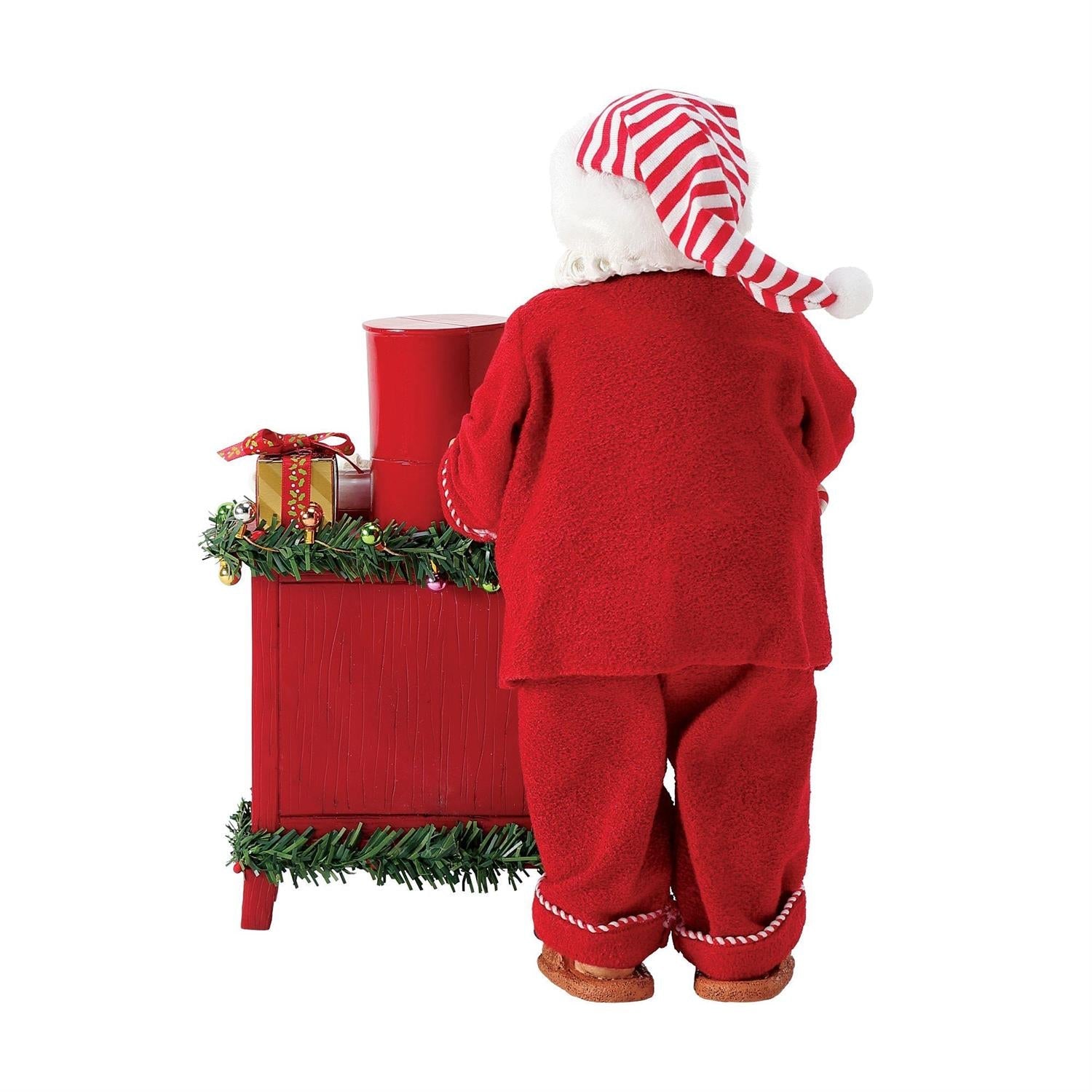 But First Coffee - Santa Figurine