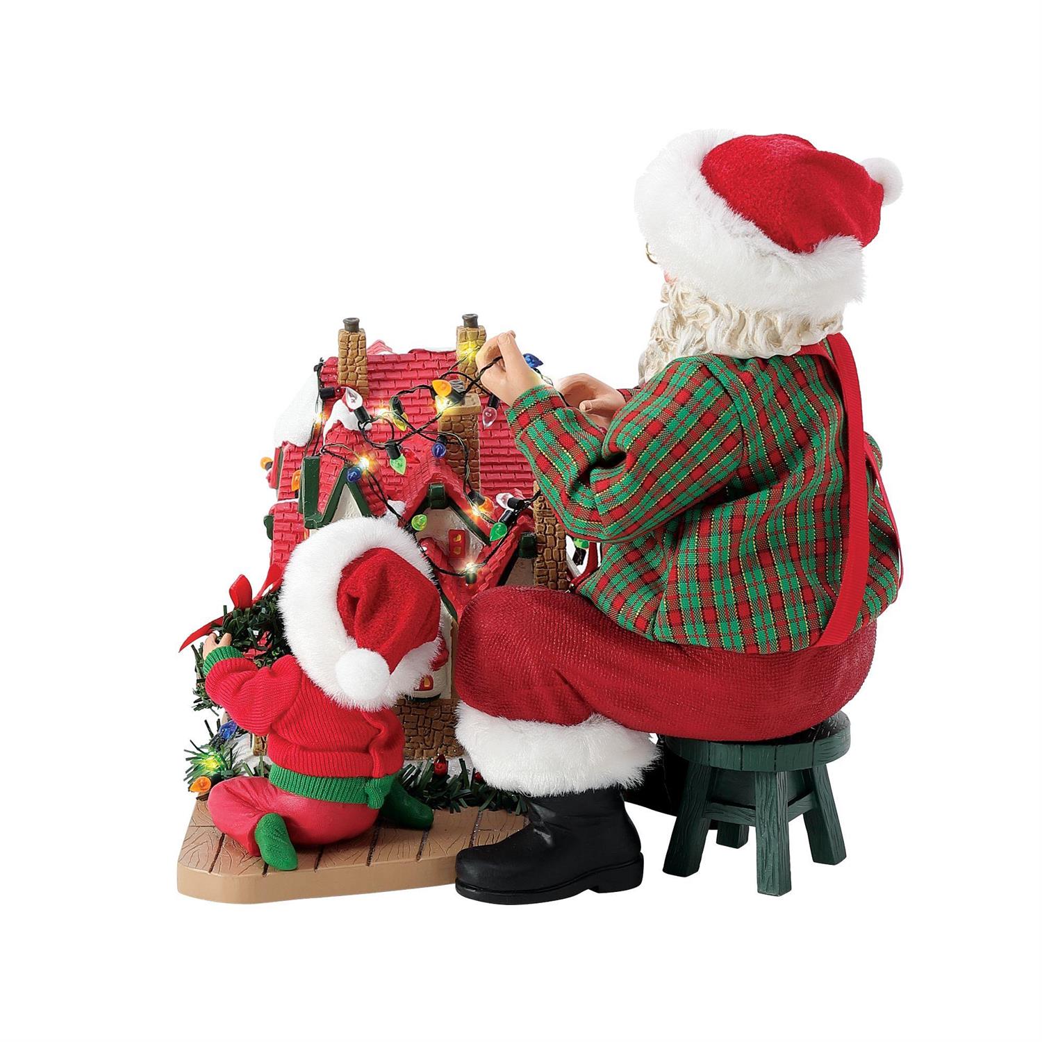 Holiday Lights Santa