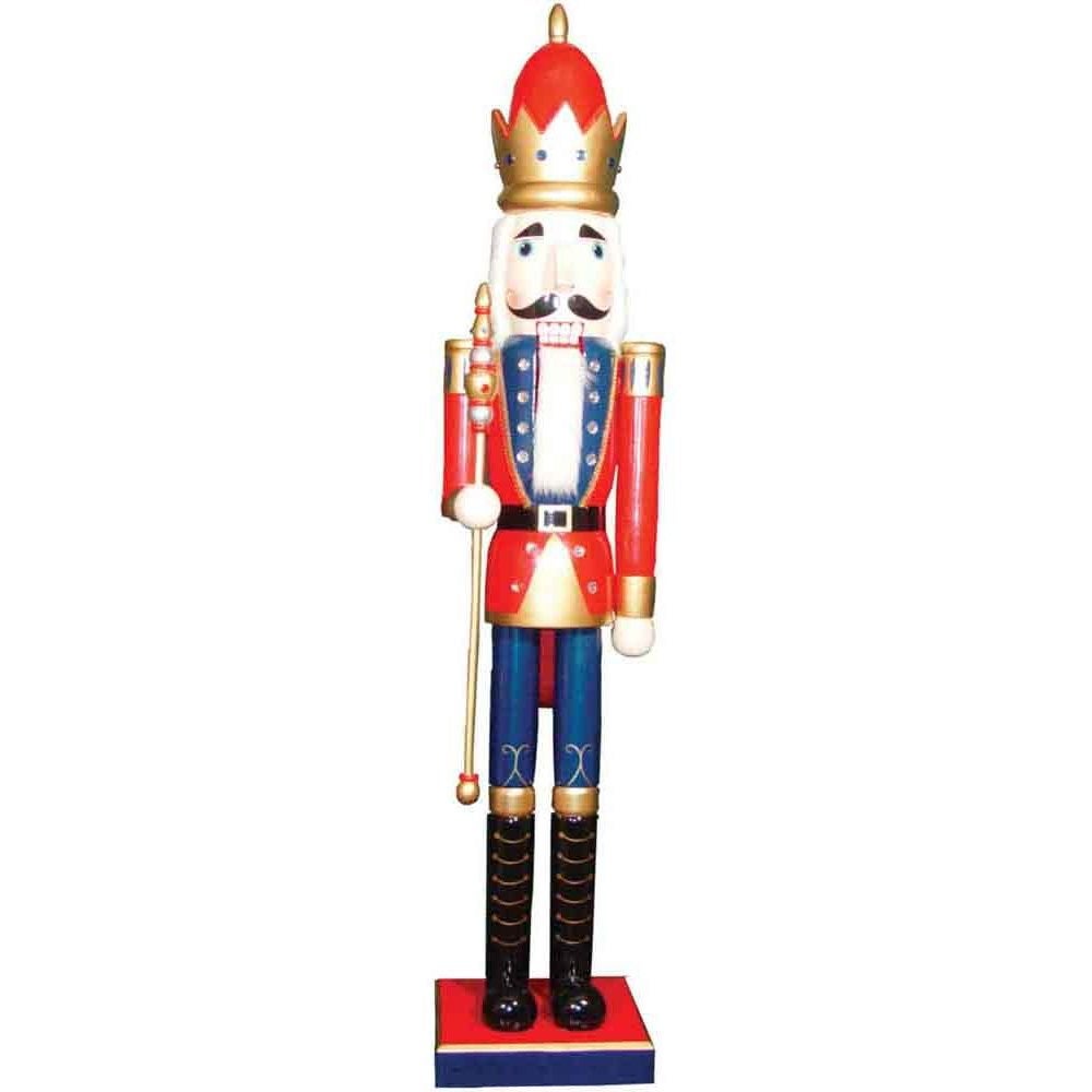 Red King Nutcracker - 60"
