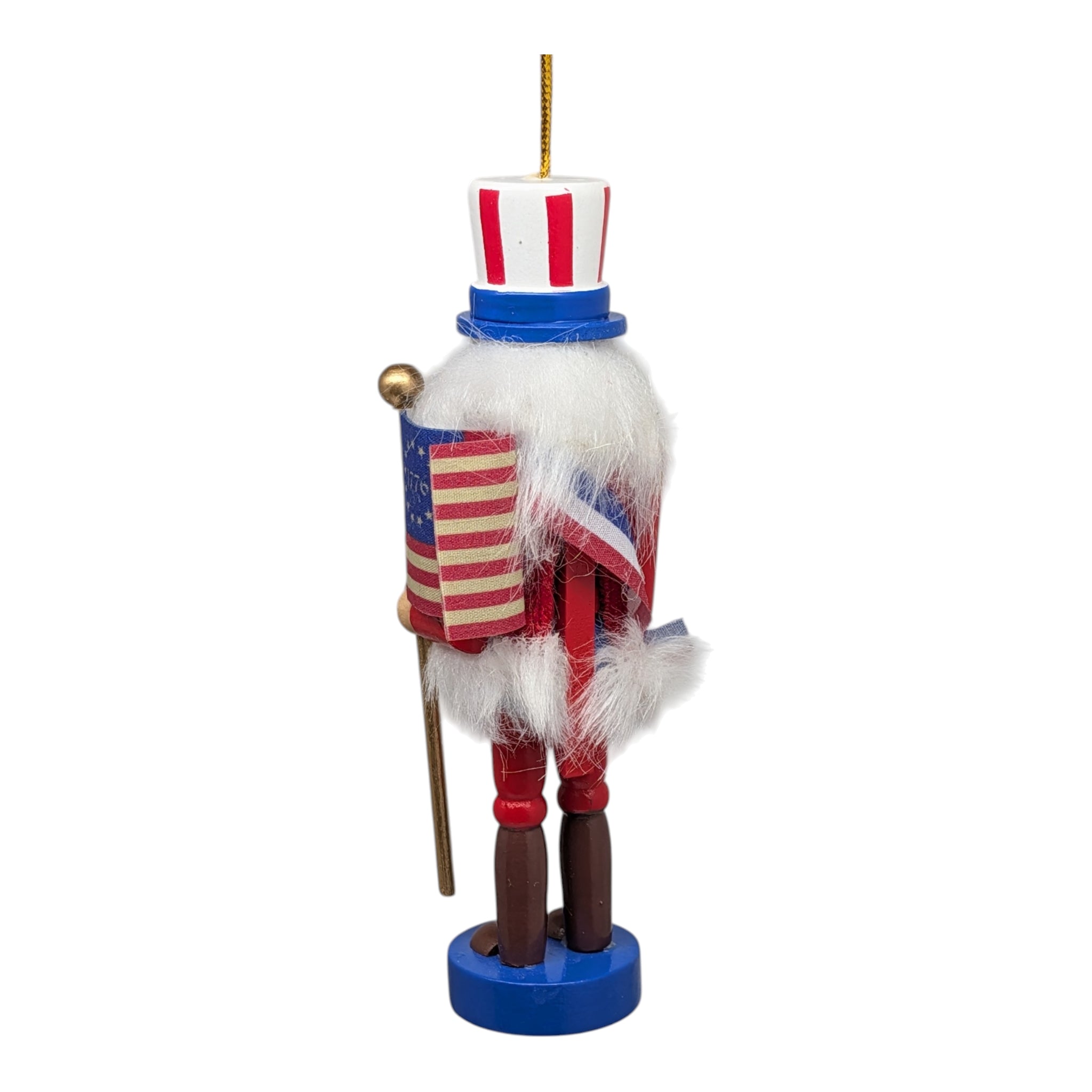 The America 250th Uncle Sam Nutcracker Ornament