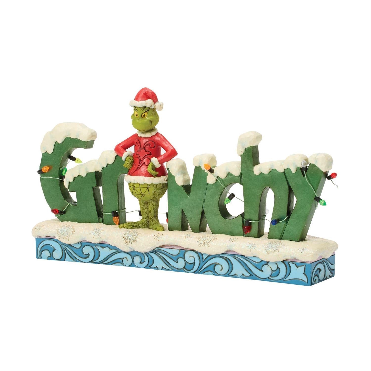 The Grinch's Witty Proclamation: A Word Carved with Attitude